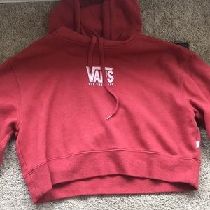Vans cropped sweatshirt